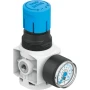 Festo Pressure Regulator, M5, 0.5 bar to 7 bar, MS2-LR-M5-D6-AR-BAR-B
